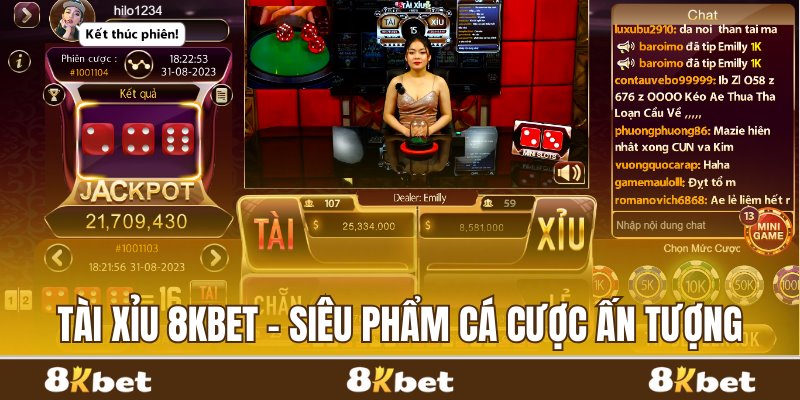 Tài xỉu 8kbet