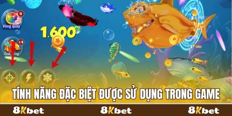 Tính năng đặc biệt được sử dụng trong game